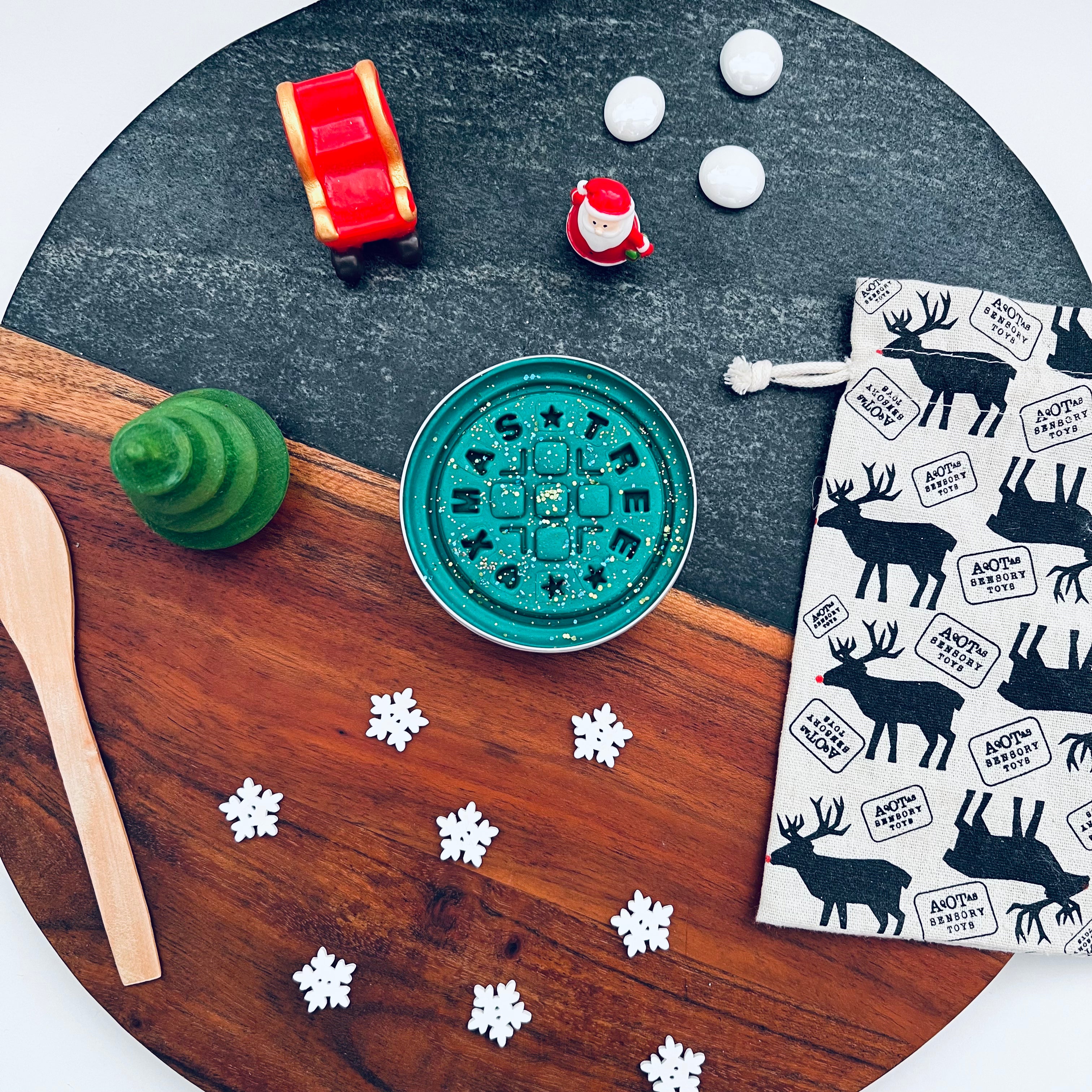 Santa Play Dough Mini Kit