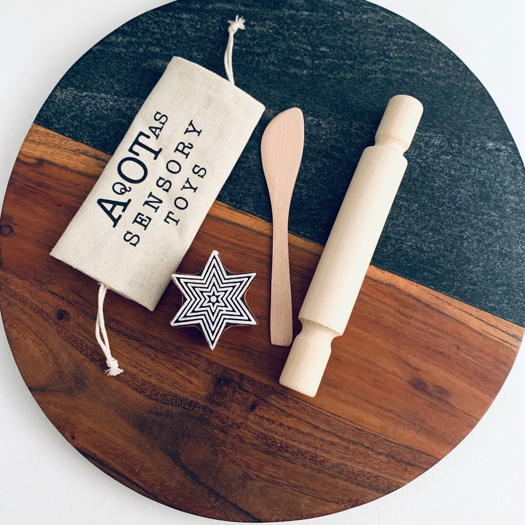 Star stamp Play dough tools